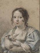 Simon Vouet, Portrait of Angelique Vouet
